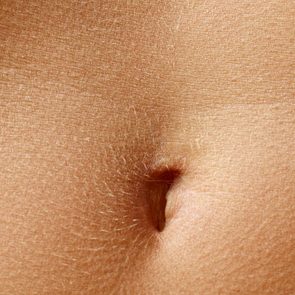 Close up  stomach of woman, closeup background