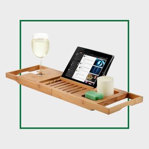 Bamboo Bathtub Tray Caddy